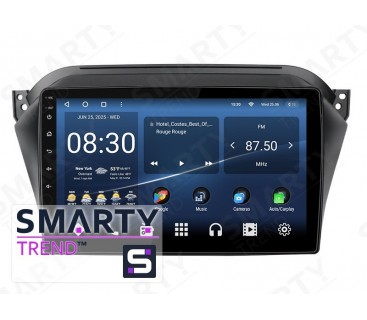 Штатна магнітола JAC S2 - Android - SMARTY Trend - Steady
