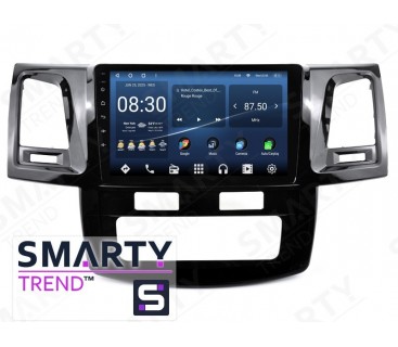 Штатна магнітола Toyota Hilux 2012 (Auto Air-Conditioner version) – Android – SMARTY Trend - Optimal