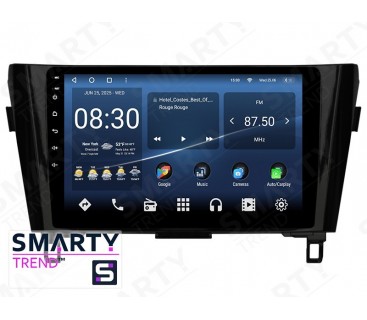 Штатна магнітола Nissan X-Trail 2014+ (Low) – Android – SMARTY Trend - Optimal