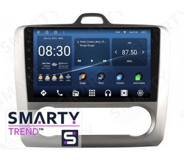 Штатная магнитола Ford Focus II 2009-2011 (Auto-Aircondition) – Android – SMARTY Trend - Optimal