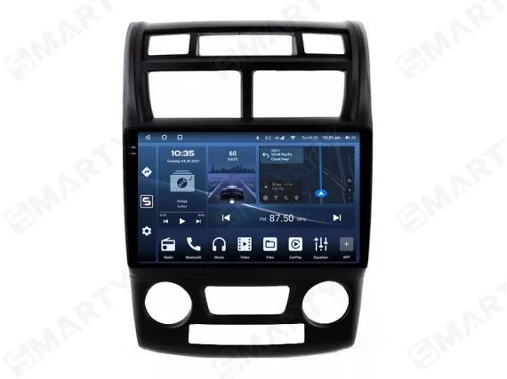 Магнитола для KIA Sportage 2  (2004-2010) Андроид CarPlay