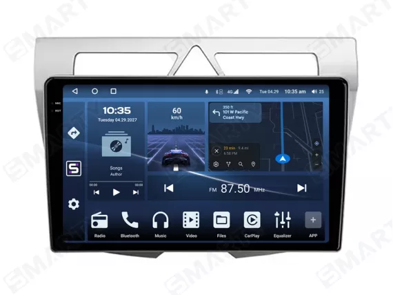 Магнітола для KIA Picanto/Morning Facelift (2007-2011) Андроїд CarPlay