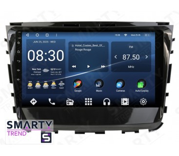 Штатная магнитола SsangYong Rexton 2017 - 2021 – Android – SMARTY Trend - Steady