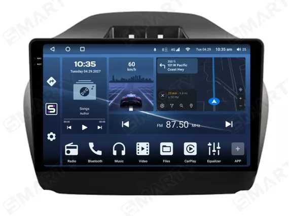 Магнитола для Hyundai Tucson 2 LM (2009-2015) Андроид CarPlay