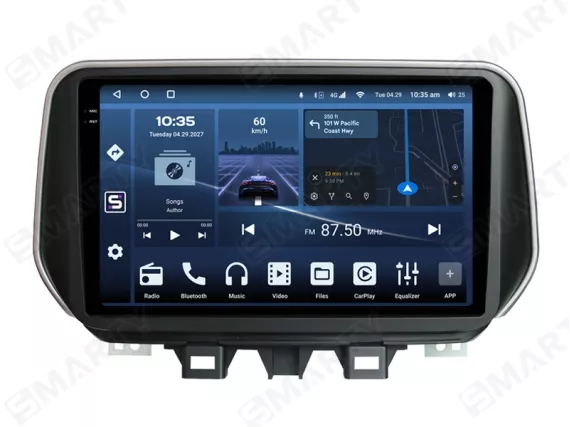Магнитола для Hyundai Tucson 3 TL (2018-2021) Андроид CarPlay