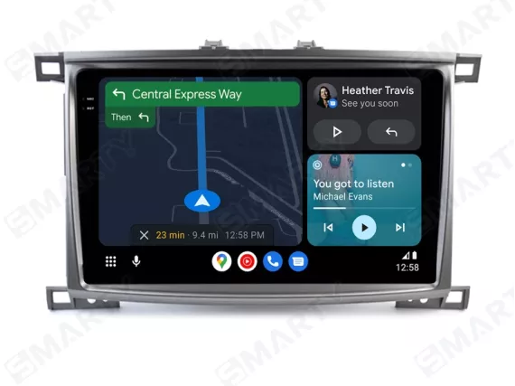 Toyota Land Cruiser 100 GX (2002-2007) Android Auto