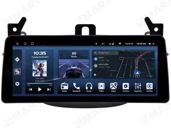 Магнитола для Opel Corsa E (2014-2019) - 12.3 дюйма Андроид CarPlay