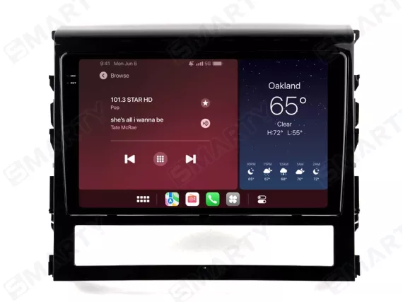 Toyota Land Cruiser 200 (2015-2021) Apple CarPlay