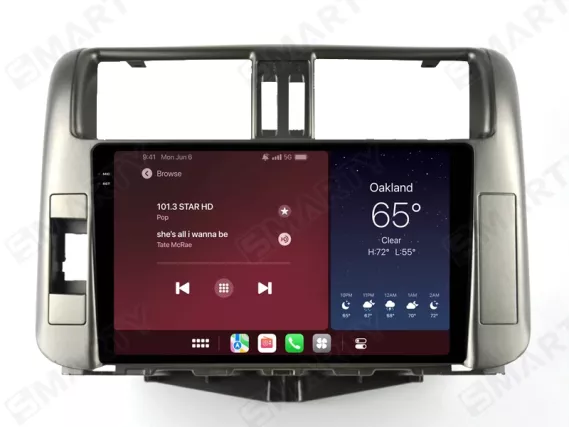 Toyota LC Prado 150 Low (2009-2013) Apple CarPlay