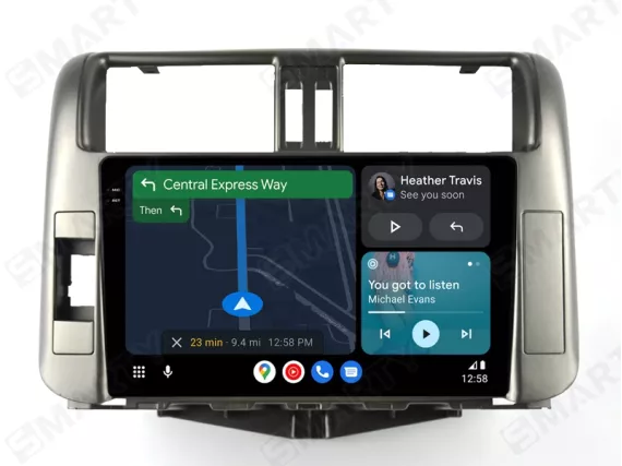 Toyota LC Prado 150 Low (2009-2013) Android Auto