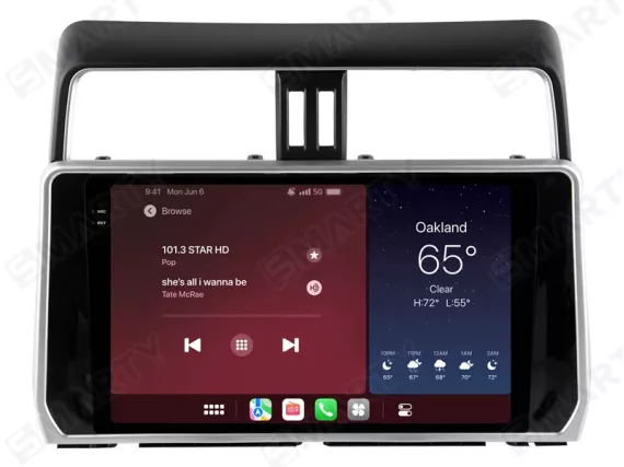 Toyota Land Cruiser Prado 150 (2017-2023) Apple CarPlay