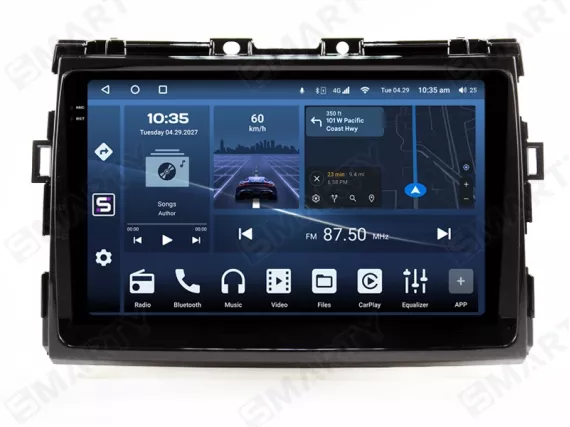 Магнітола для Toyota Previa/Estima XR50 (2006-2019) Андроїд CarPlay