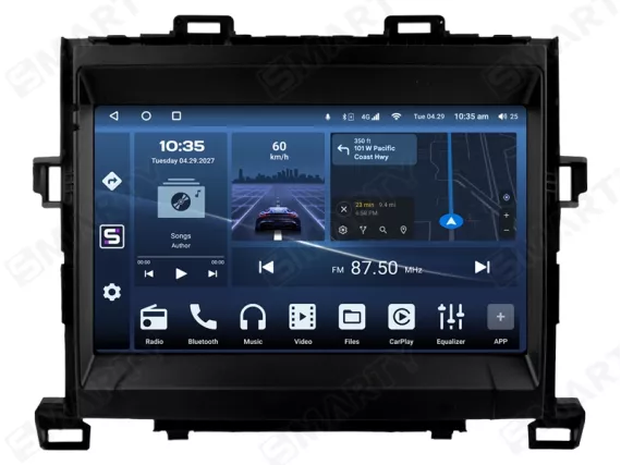 Магнітола для Toyota Alphard/Vellfire H20 (2008-2015) Андроїд CarPlay