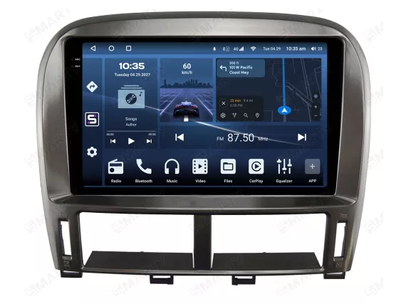 Магнитола для Lexus LS 430 (2000-2006) High Version Андроид CarPlay