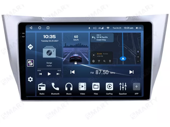 Магнитола для Lexus RX 300/330/350 (2003-2009) Андроид CarPlay