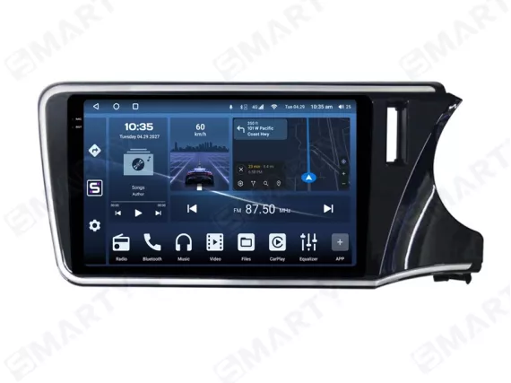 Магнітола для Honda City (2014-2019) - 10.1 дюйми Андроїд CarPlay