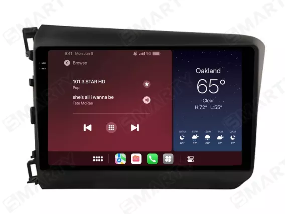 Honda Civic 9 Gen (2012-2015) Apple CarPlay