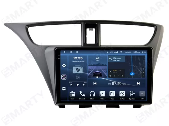 Магнитола для Honda Civic Hatchback (2011-2017) Андроид CarPlay