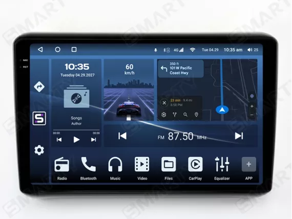 Магнитола для Honda HR-V / Vezel (2014-2021) - 10.1 дюйма Андроид CarPlay