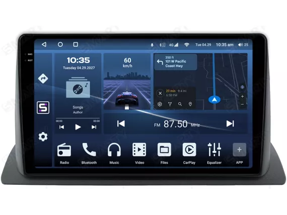 Магнитола для Honda CR-V 6 Gen (2023+) - 9 дюймов Андроид CarPlay