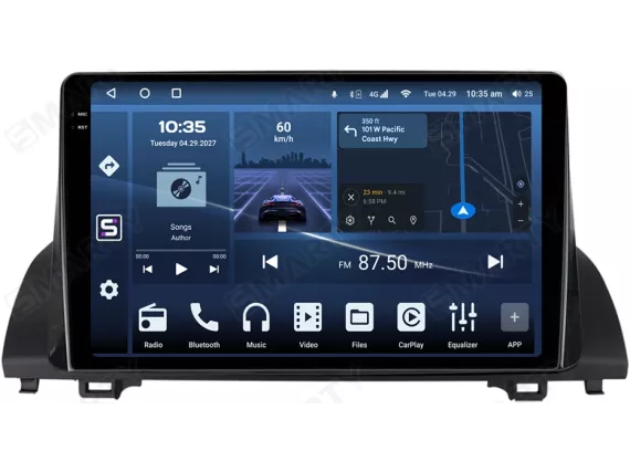 Магнитола для Honda Accord Gen 10 (2018-2021) Андроид CarPlay