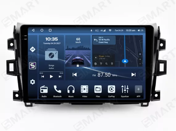 Магнитола для Nissan Navara 4 Frontier NP300 (2015-2023) 10 дюймов Андроид CarPlay