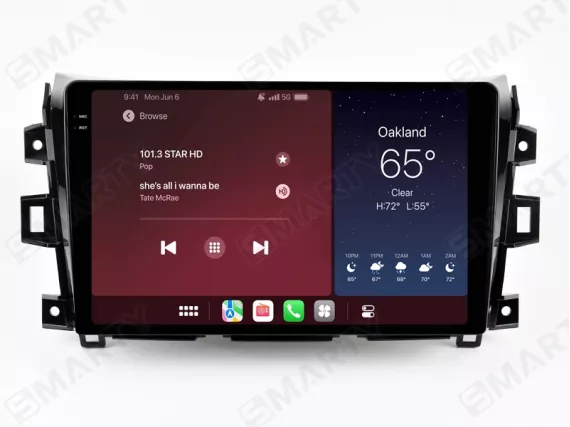 Nissan Navara 4 Frontier NP300 (2015-2023) Apple CarPlay