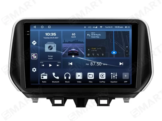 Магнітола для Hyundai Santa Fe 4 (2018-2020) Андроїд CarPlay