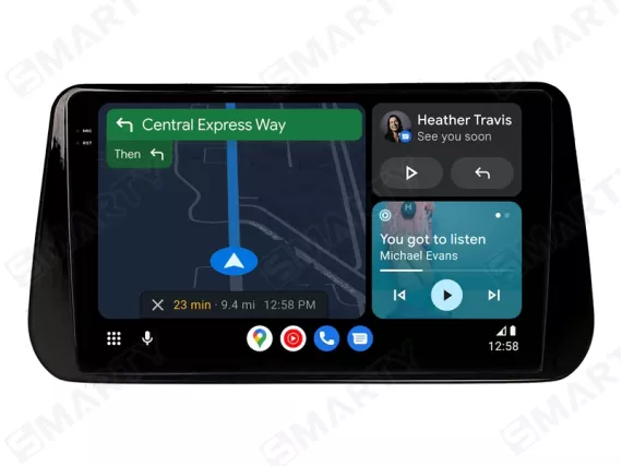 Hyundai Santa Fe 4 Facelift (2020-2023) Android Auto