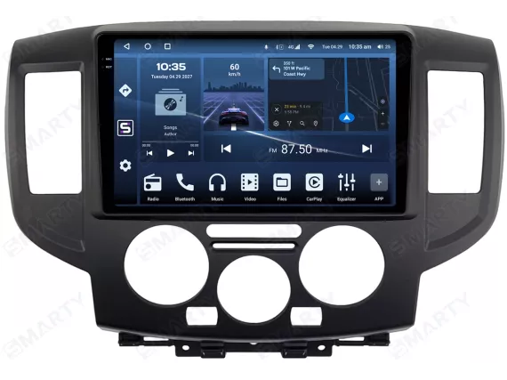 Магнітола для Nissan NV200 (2009+) Андроїд CarPlay
