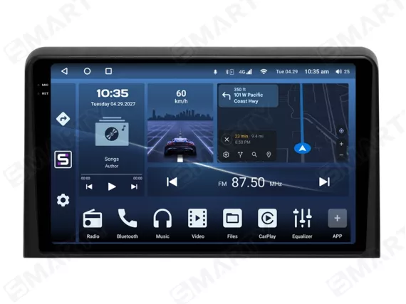 Магнитола для Hyundai Sonata 7 LF Facelift (2017-2019) Андроид CarPlay