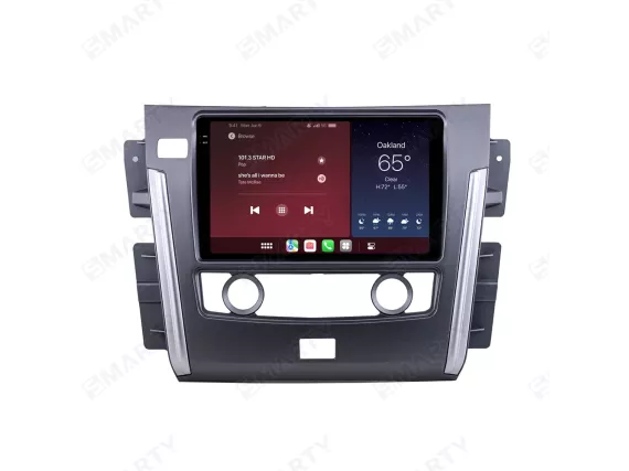 Nissan Patrol 6 Gen (2010-2020) Apple CarPlay