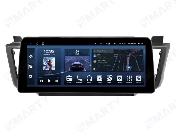 Магнітола для Toyota RAV4 Gen 4 XA40 (2013-2018) - 12.3 Андроїд CarPlay