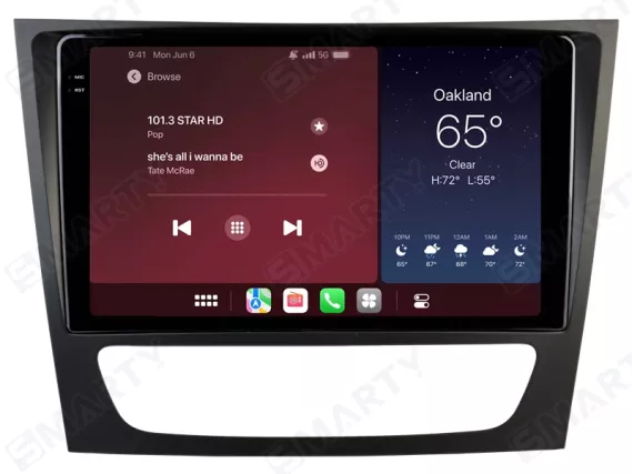 Mercedes-Benz E-Class W211/S211 (2002-2009) Apple CarPlay