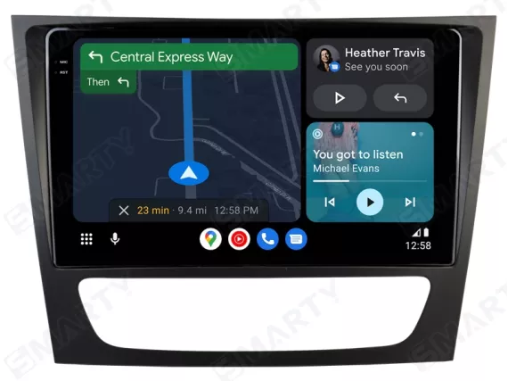 Mercedes-Benz E-Class W211/S211 (2002-2009) Android Auto