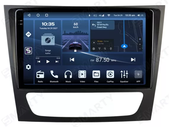 Магнитола для Mercedes-Benz CLS-Class W219 (2003-2010) Андроид CarPlay