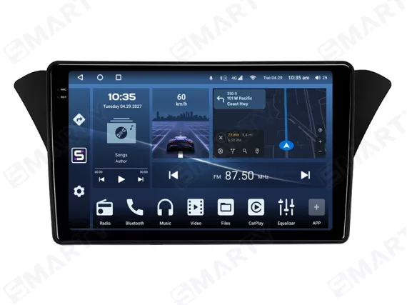 Магнитола для Hyundai Genesis Coupe / Rohens (2012-2016) Андроид CarPlay