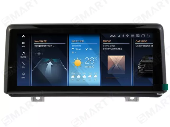 Магнитола для BMW 2 F22/F23 (2014-2021) - 10.25 дюймов Андроид CarPlay