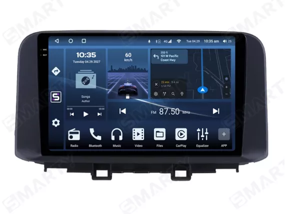Магнитола для Hyundai Kona OC (2017-2022) Андроид CarPlay
