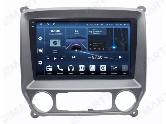 Магнитола для Chevrolet Silverado/GMC Sierra 2014-2019 Андроид CarPlay
