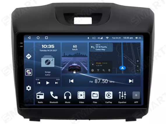 Магнітола для Chevrolet Trailblazer/S10/D-Max (2012-2016) Андроїд CarPlay