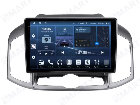 Магнитола для Chevrolet Captiva (2011-2016) Андроид CarPlay