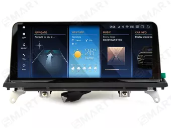 Магнітола для BMW X5/X6 E70/E71 (2007-2014) - 10.25 дюймів Андроїд CarPlay