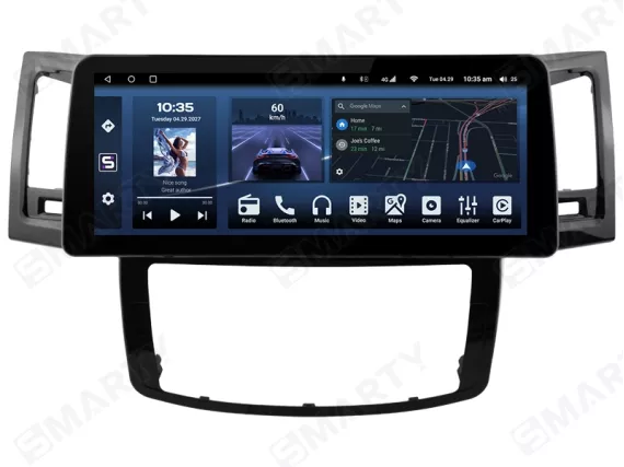 Магнітола для Toyota Hilux 7 (2004-2016) - 12.3 дюйми Андроїд CarPlay