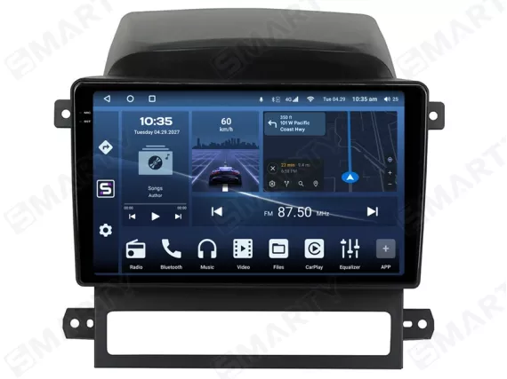 Магнитола для Chevrolet Captiva (2006-2011) - Top screen Андроид CarPlay