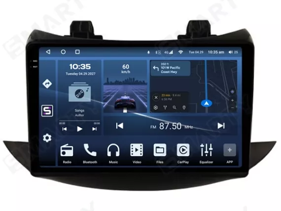 Магнитола для Chevrolet Tracker/Trax/Holden TJ (2017-2022) Андроид CarPlay