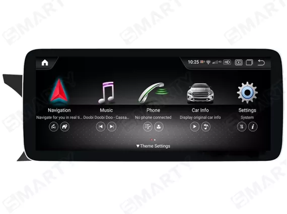 Магнитола для Mercedes C-Class W204 2011-2014 - 12.3" Андроид CarPlay