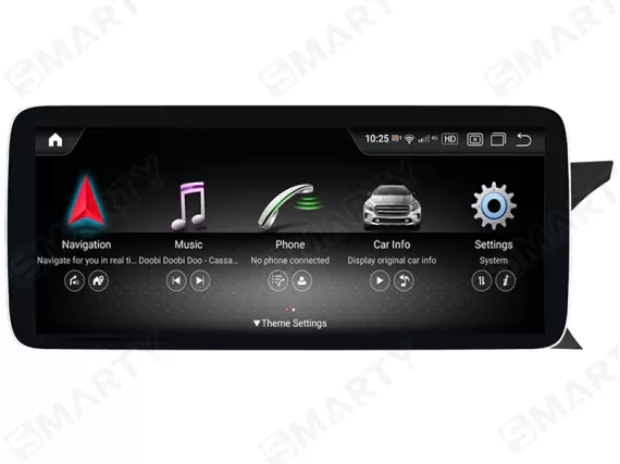 Магнитола для Mercedes C-Class W204 2011-2014 - 12.3" Андроид CarPlay