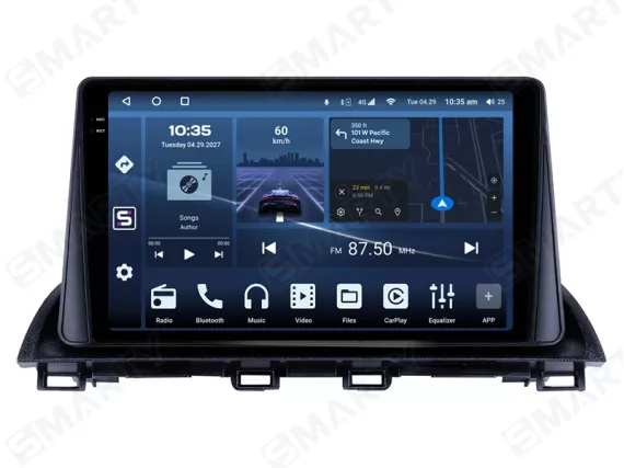 Магнітола для Mazda CX-4 (2016-2020) Андроїд CarPlay