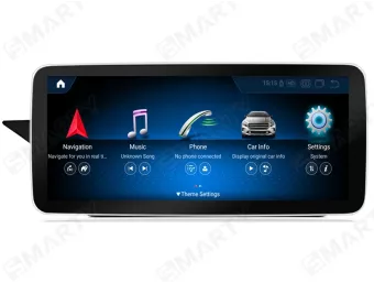 Магнитола для Mercedes E-Class W212 (2009-2016) - 12.3 дюйма Андроид CarPlay